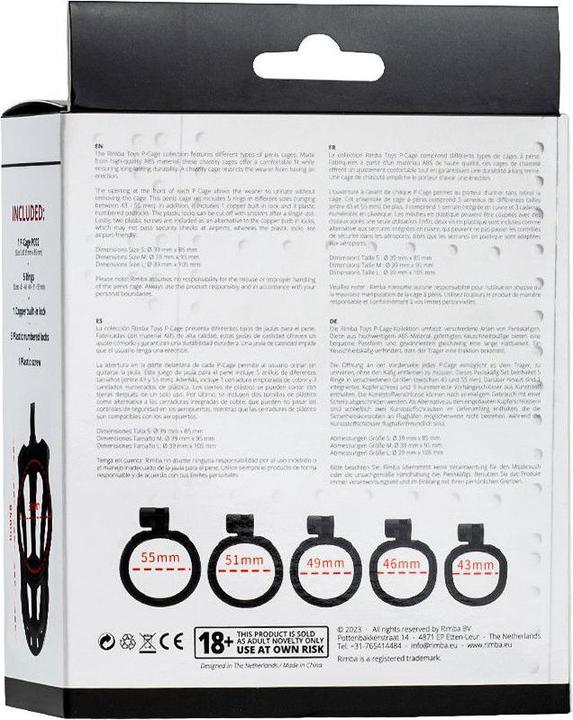 Produktbild Rimba P-Cage Peniskäfig (M)