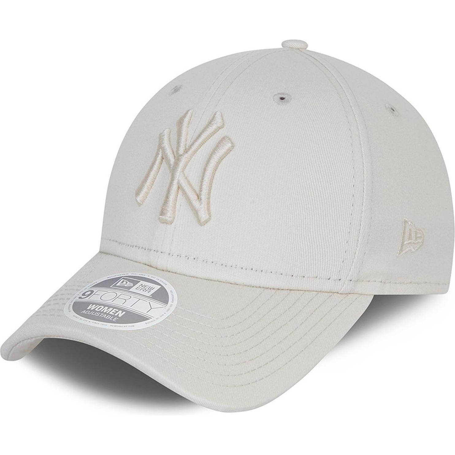 New Era, Damen, Cap, 9Forty Damen Cap - New York Yankees Stone Beige, Beige