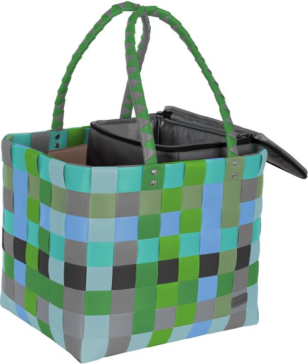 Actual product image Normani Flechtkorb mit kleiner Kühltasche (9 l)