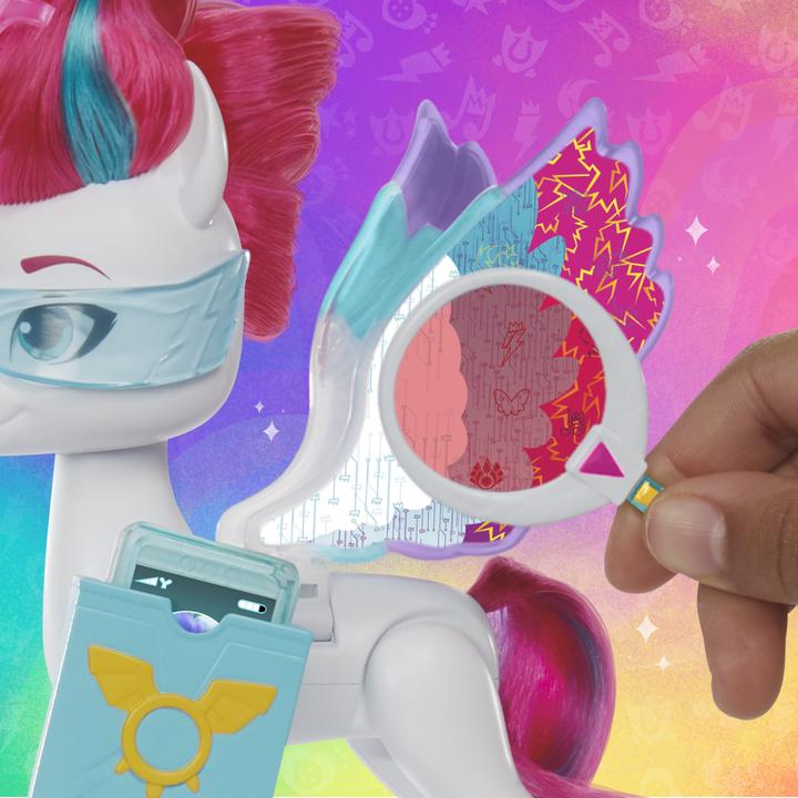 Actual product image My Little Pony Zipp Storm surprise wing fashion doll with wings and accessories