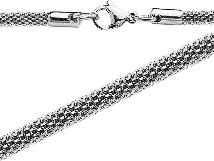 Actual product image Star Piercing Chain with silver mesh (without brass)