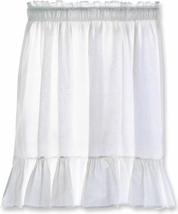 Immagine prodotto Loberon Tenda in vetro bianco Tomé (70 x 45 cm)