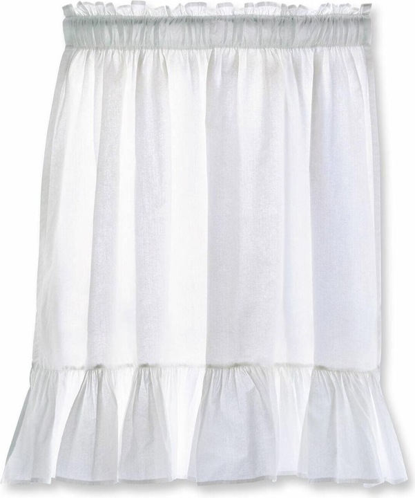 Produktbild Loberon Scheibengardine Tomé weiss (70 x 45 cm)