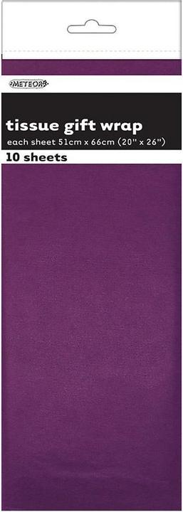 Unique Seidenpapier Lila (10x)