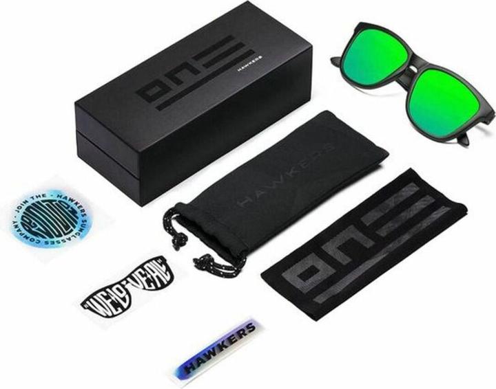 Actual product image Hawkers ONE TR90 #carbon black emerald