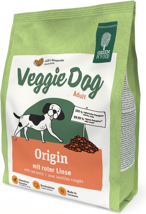 Produktbild Green Petfood Veggie Dog Origin Adult mit er Linse (Adult, 1 Stk., 10000 g)