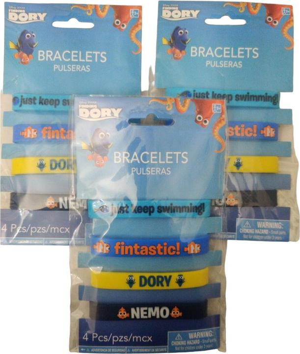 Immagine prodotto Disney Fintastic! Braccialetto Misura Confezione 4 (100% materiale sintetico)