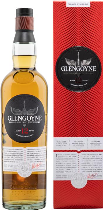 Produktbild Glengoyne 12 Years (Single Malt, Scotch Whisky, 1 x 70 cl)