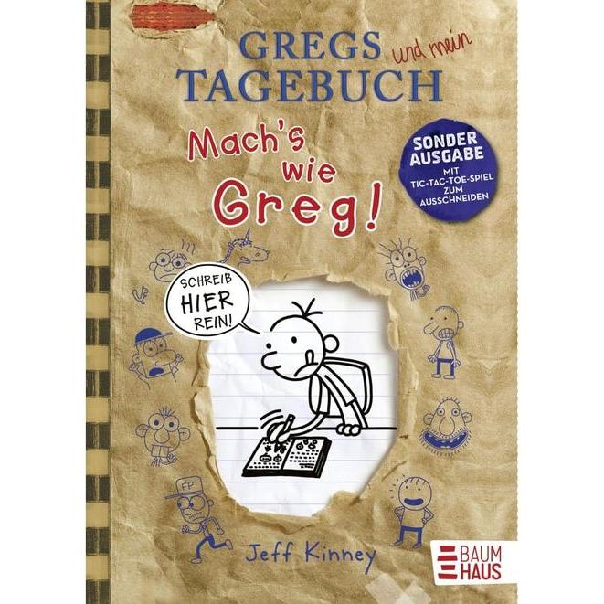 Gregs Tagebuch - Mach's wie Greg!, Kinderbücher von Jeff Kinney