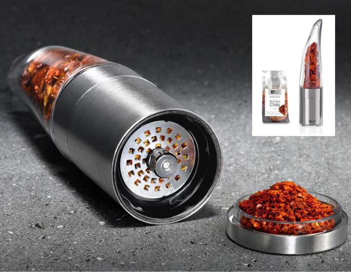 Produktbild AdHoc Chilimühle Pepe inkl. Chilis Nachfüllbeutel (Chili)