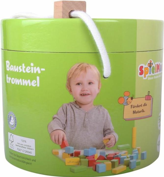 Produktbild Beeboo Holzbaustein Trommel