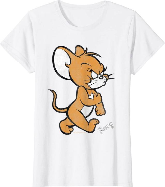 Image du produit Tom & Jerry T-Shirt coton Angry Mouse Femme/Femme (M)