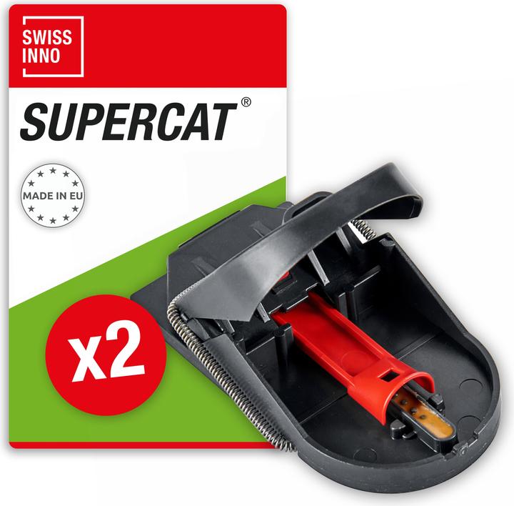 Actual product image Super Cat Mausefalle PRO SuperCat 2er