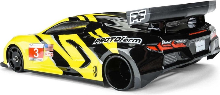 Produktbild Proline Karosserie Chevrolet Corvette C8 unlackiert, 1:12