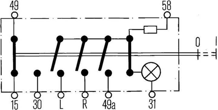 Valori nutrizionali e ingredienti Hella Interruttore alogeno di segnalazione di pericolo per AHLMANN