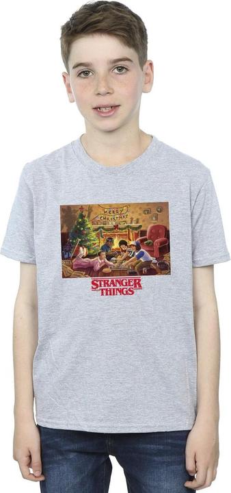 Image du produit Netflix - T-shirt STRANGER THINGS CHRISTMAS GATHERING - Garçon (152, 158)