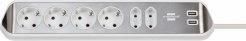 Image du produit Brennenstuhl Barre de socle d'angle estilo à 6 positions (6 x, CEE 7/16, 2 m)