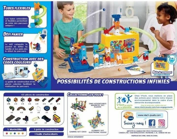 Produktbild VTech Marble Rush - Build & Store Box Set M400