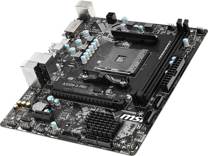 Produktbild MSI A320M-A Pro (AM4, AMD A320, mATX)