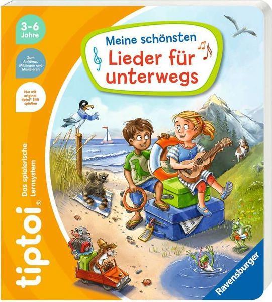 Actual product image Ravensburger tiptoi Meine schönsten Lieder für unterwegs (German, Cee Neudert, 2022)
