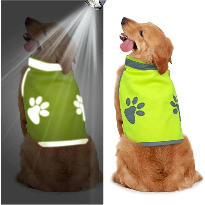 Image du produit Cbx Gilet réfléchissant haute visibilité pour chiens, gilet de sécurité pour chiens - taille S (S, Gilet pour chien)