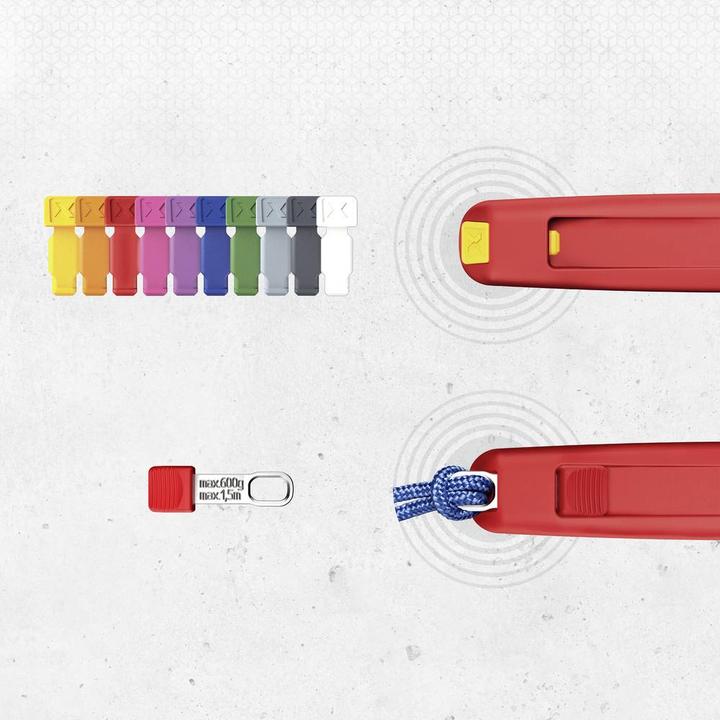 Actual product image Knipex ColourCode Clips (21 mm)