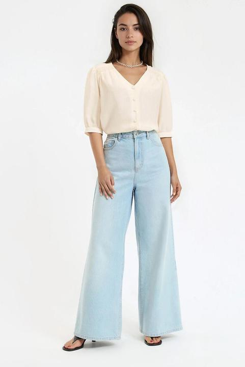 Immagine prodotto La Redoute Collections Jeans a vita alta extra-large (48)