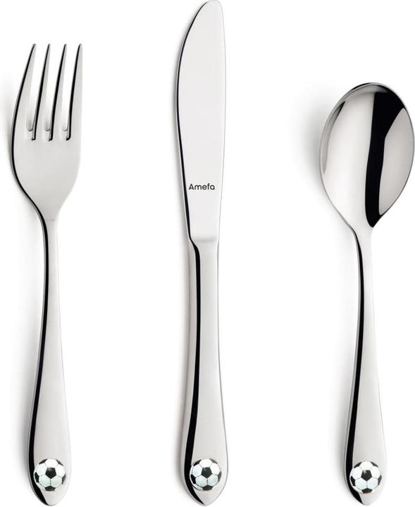 Amefa Children cutlery set 3 pieces 8422 FOOTIE