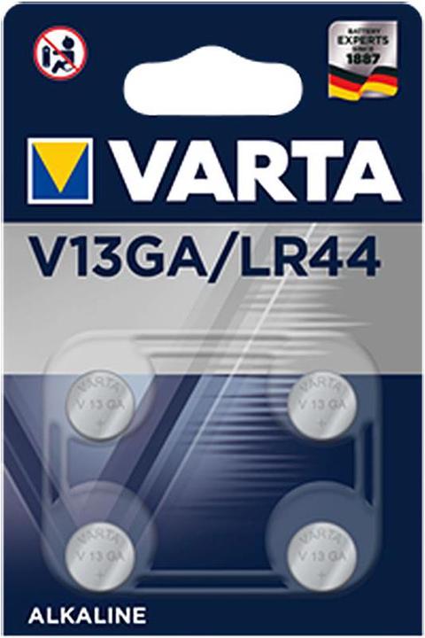 Produktbild Varta V13GA (4 Stk., LR44, 130 mAh)