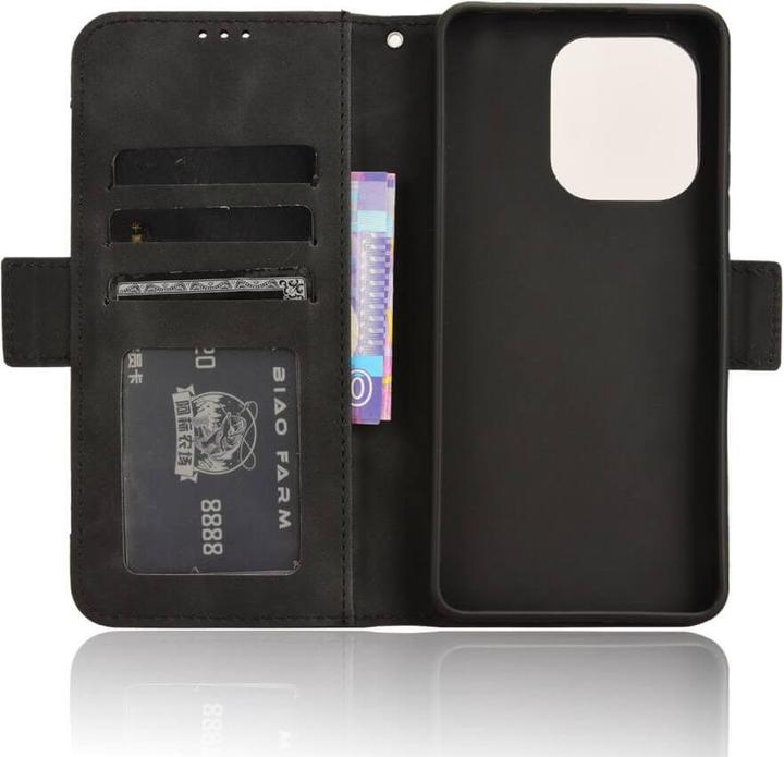 Produktbild Cover-Discount Xiaomi Redmi Note 13 4G - Etui mit vielen Kartenfächer schwarz (Xiaomi Redmi Note 13 4G)