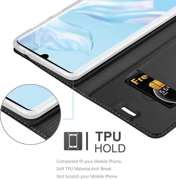 Produktbild Cadorabo Book Classy Style Cover (Huawei P30 Pro)
