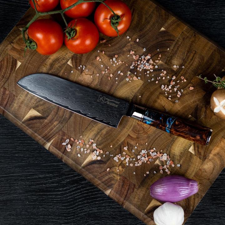 Actual product image Tsume Santokumesser (19 cm)
