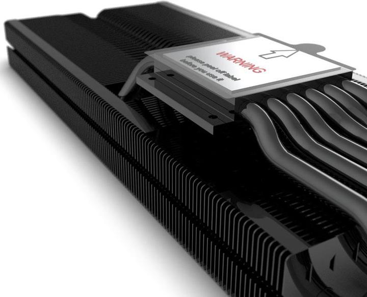 Actual product image Raijintek Morpheus 8057 Heatpipe VGA Cooler