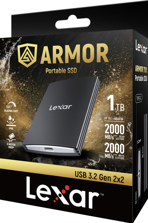 Actual product image Lexar Armor 700 (1000 GB)