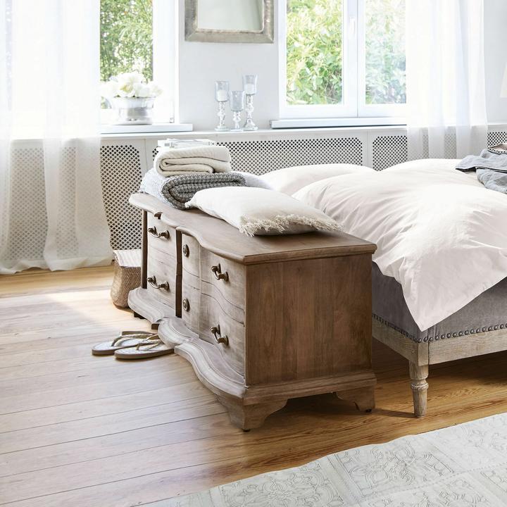 Image du produit Loberon Coffre Aiguillon marron (45 x 120 x 50 cm)
