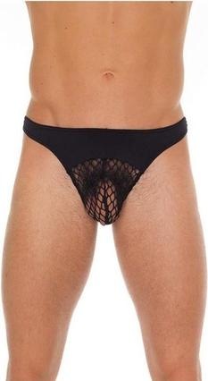 Image du produit Amorable by Rimba String pour hommes avec résille (Taille unique)