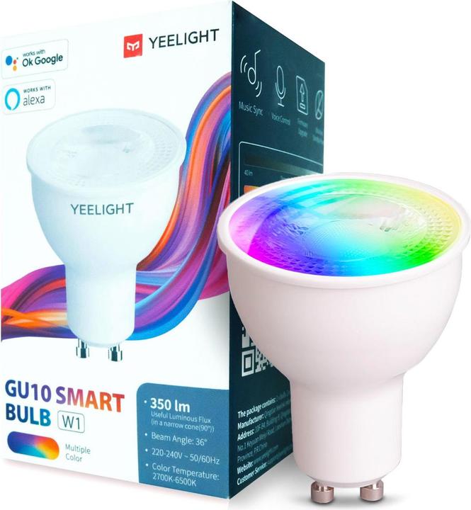 Produktbild Yeelight W2 (GU10, 4.50 W, 350 lm, 4 x, F)