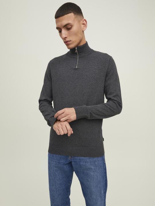 Immagine prodotto Jack & Jones Maglia con mezza zip (XS)