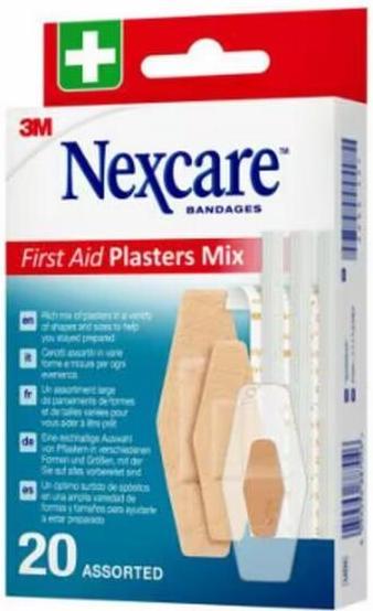 Produktbild Nexcare Erstehilfe Pflaster Mix (20x)