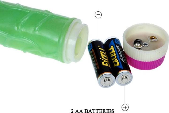 Produktbild Baile - WELLEN DES VERGNÃoeGENS VIBRATOR 23 CM GRÃoeN