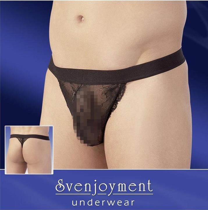Produktbild Svenjoyment Spitzen-String (S)