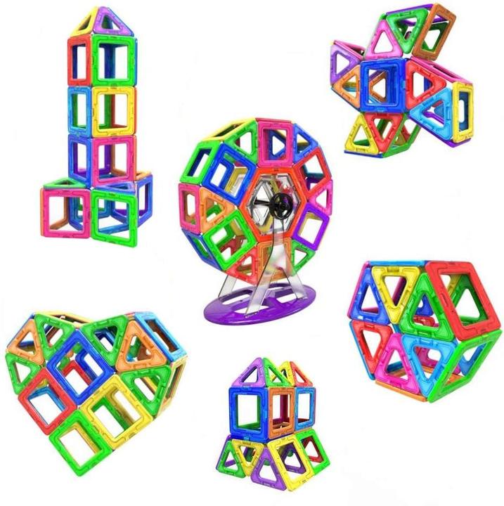 Produktbild JTI Magnetische Bauteile - Ein perfektes Geschenk für Kinder (110 Stück)