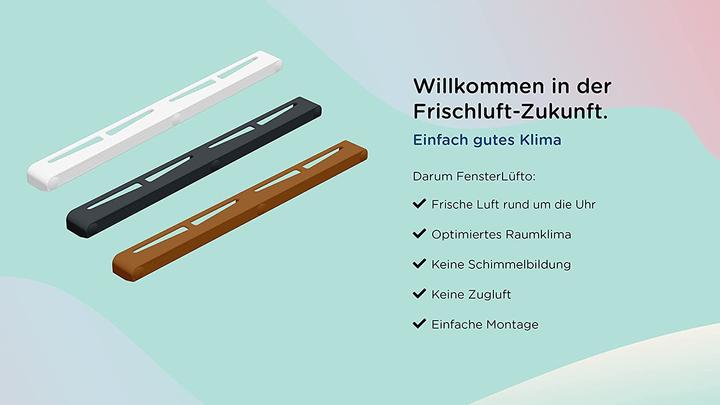Image du produit Fensterlüfto Règle-air, blanc 2