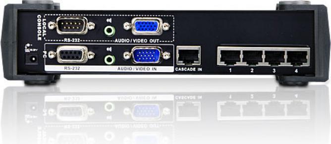 Immagine prodotto Aten Porta VGA splitter audio/video via CAT 5e/6 e RS232