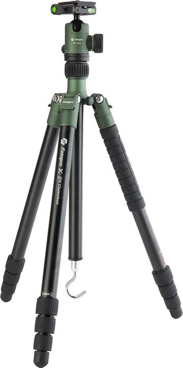 Produktbild Fotopro Tripod Tripod X-go Chameleon with ball head FPH-52Q - green brown (Metall)