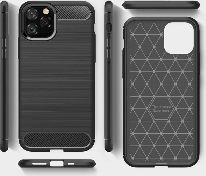 Actual product image Screenguard Carbon Brushed Case (Apple iPhone 12)