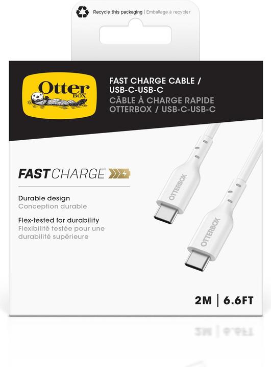 Actual product image OtterBox USB C – USB-C (2 m, USB 2.0, 60 W)