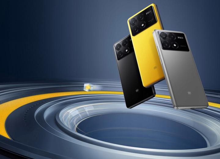 Actual product image Xiaomi Poco X6 Pro (512 GB, Black, 6.67", Dual SIM, 5G)
