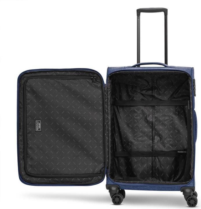 Image du produit Redolz Essentials 12 THREE SET Set de valises à 4 roulettes 3 pièces avec soufflet extensible (201 l)