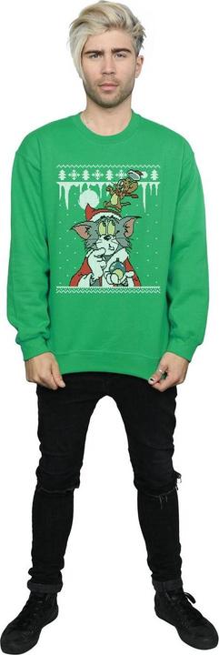 Produktbild Tom & Jerry Christmas Fair Isle Sweatshirt (M)